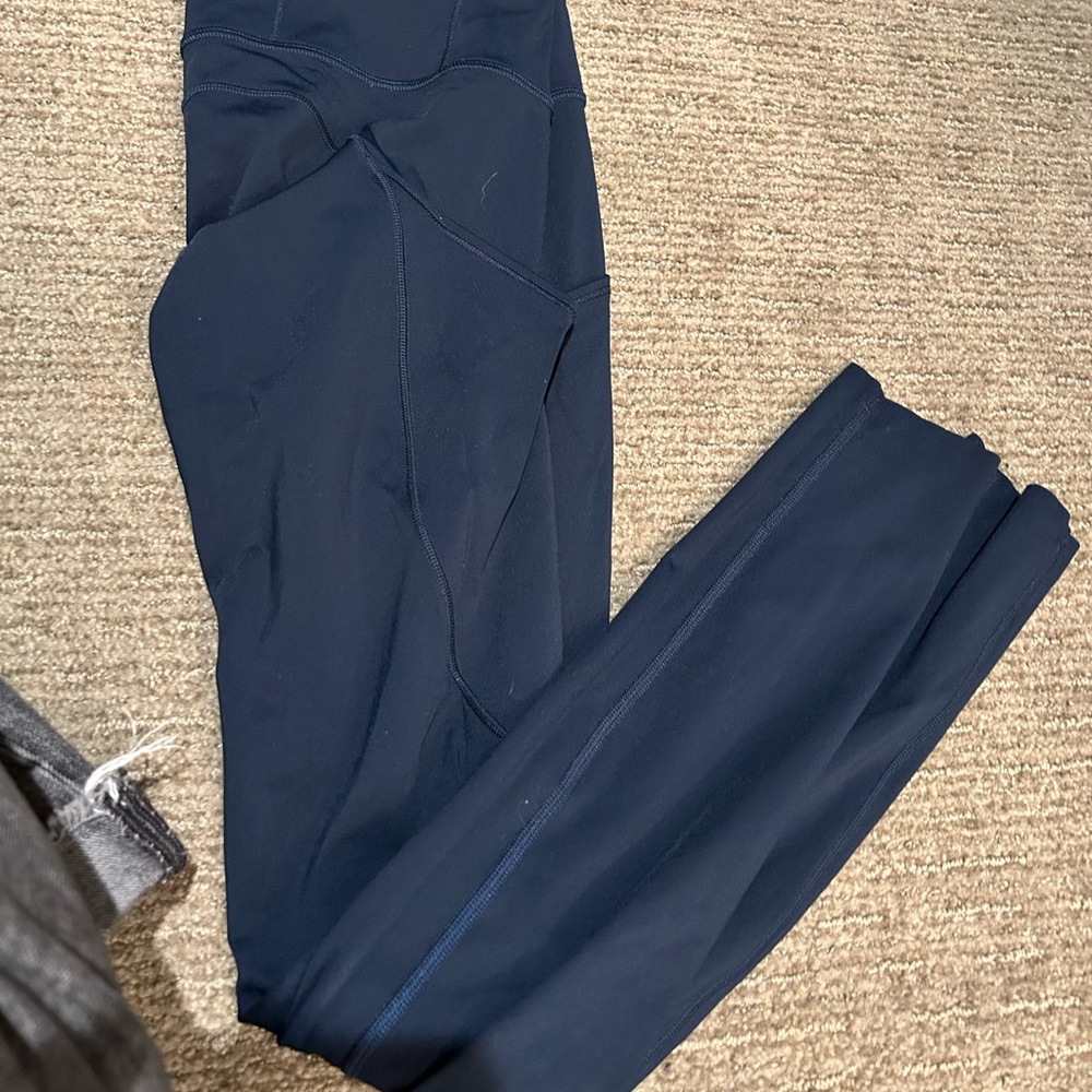 Navy high waisted lululemon leggings